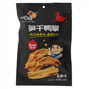 一粒志香辣味笋干鸭掌