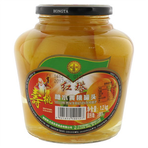 糖水黄桃罐头1.2kg