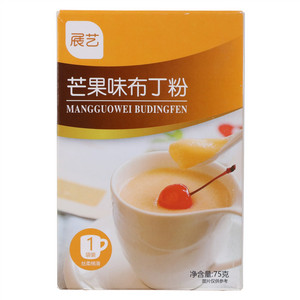 展艺芒果味布丁粉