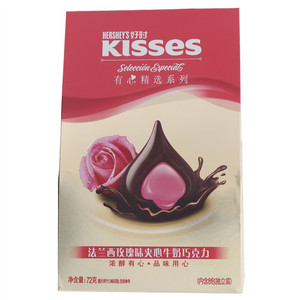 HERSHEYS好时有心精选法兰西玫瑰味夹心牛奶巧克力