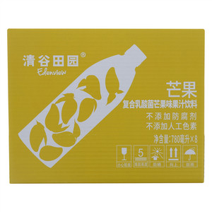 清谷田园复合乳酸菌芒果味果汁饮料