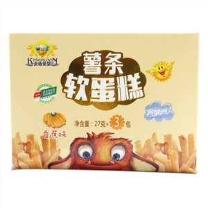 金盾爱婴薯条软蛋糕香蕉味