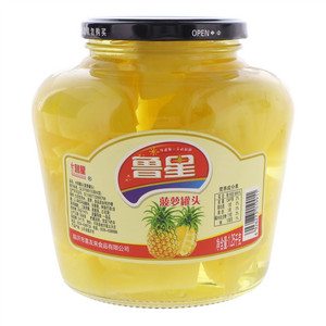 鲁星水果罐头（菠萝罐头）