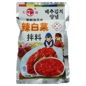 天池朝鲜族风味辣白菜拌料