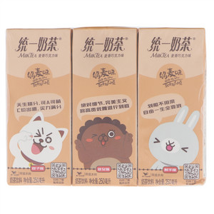 统一奶茶麦香巧克力味奶茶饮料