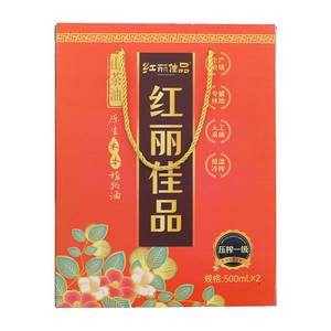 红丽佳品压榨一级山茶油