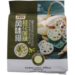 双捷金雀桂花莲藕风味糊
