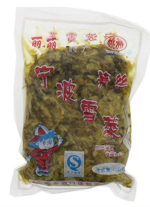 姚洲丽丽笋丝宁波雪菜450克