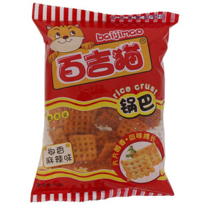 百吉猫椒香麻辣味豆香锅巴