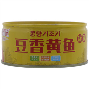 卡好味豆香黄鱼罐头