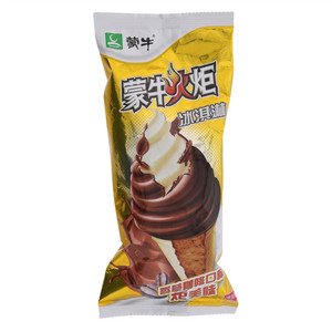 蒙牛火炬香草咖啡口味冰淇淋