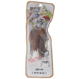 知名堂黑果食品野山椒泡鸡爪