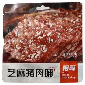 报哥芝麻味猪肉脯