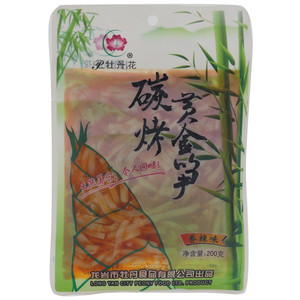 牡丹花香辣味碳烤黄金笋