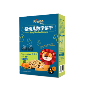禾泱泱婴幼儿蔬菜味数字饼干