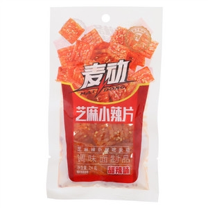 麦动芝麻小辣片