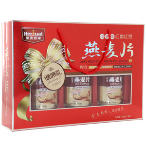 中老年红枣红豆燕麦片（礼盒）