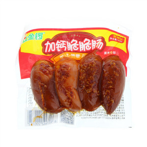 金锣加钙脆脆肠香辣味（熏煮香肠）