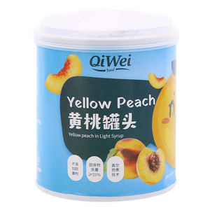 QiWei food黄桃罐头