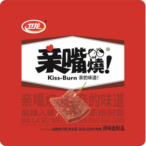 卫龙亲嘴烧90克经典香辣风味