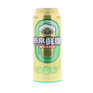 9°p燕京鲜啤啤酒500ml