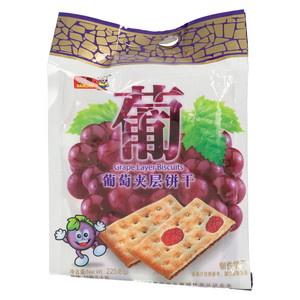 百荣葡萄夹层饼干