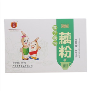 广莲珍速溶莲子藕粉