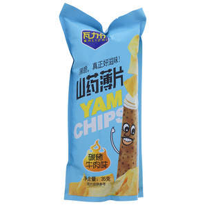 瓦力仔（碳烤牛肉味）山药薄片