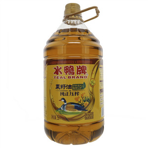 水鸭牌纯正压榨菜籽油