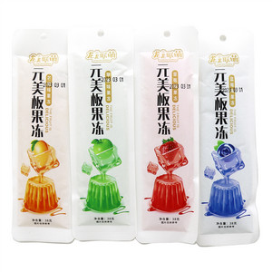 龙龙联萌（芒果味、苹果味、草莓味、蓝莓味）元美板果冻