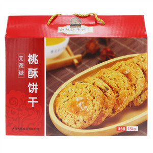 DAWEIFOOD大伟食品无蔗糖桃酥饼干礼盒