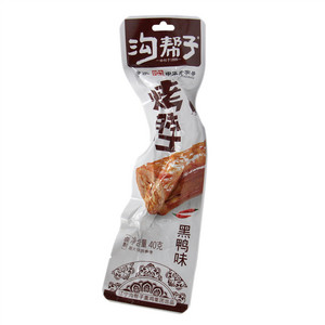 沟帮子黑鸭烤脖（黑鸭风味酱卤肉制品）
