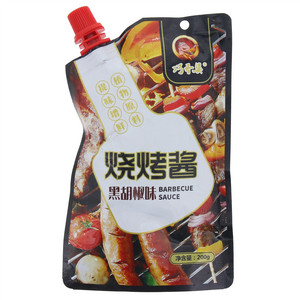 巧香婆黑胡椒味烧烤酱