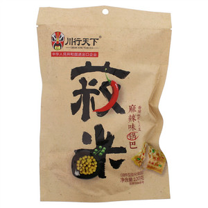 川行天下菽米麻辣味锅巴