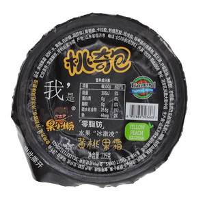 天同时代果小懒桃奇包黄桃果霜