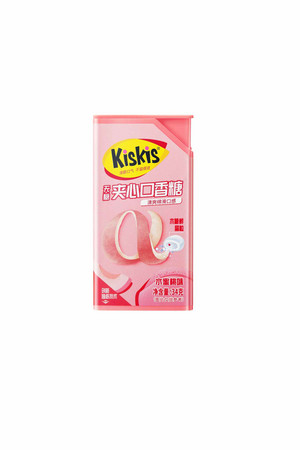 酷滋无糖夹心口香糖（水蜜桃味）