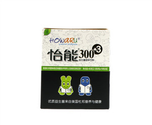 怡能300+3益生菌固体饮料 40克（2.5克X16包/盒）