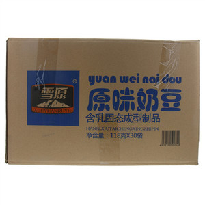 雪原原味奶豆