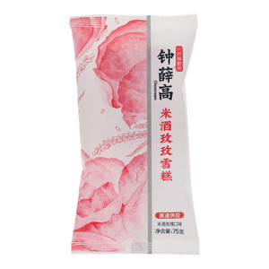 钟薛高米酒玫瑰口味雪糕