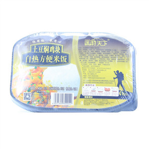 远游天下土豆焖鸡块自热方便米饭
