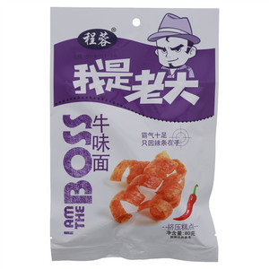 程蓉我是老大-牛味面（挤压糕点）