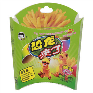 叽小丫恐龙来了番茄味薯条