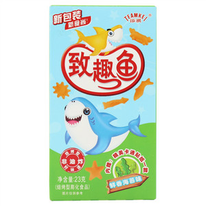 TENMKEI添祺鲜鲜香海苔味致趣鱼（焙烤型膨化食品）
