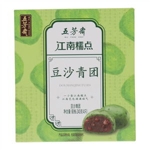 五芳斋豆沙青团