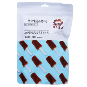 两个宝贝山药味山楂雪糕