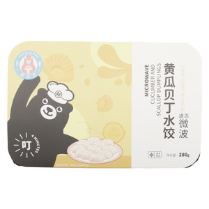 福迪宝速冻微波黄瓜贝丁水饺(熟制品)