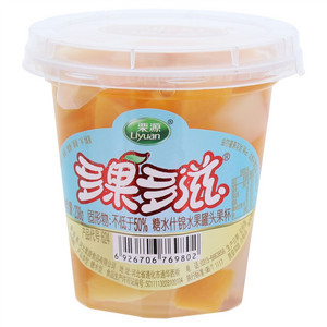 栗源多果多滋糖水什锦水果罐头果杯