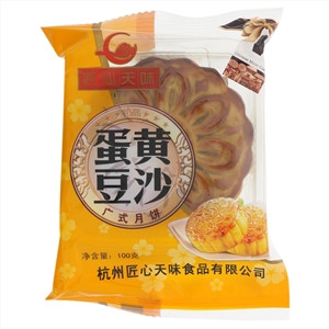 匠心天味蛋黄豆沙广式月饼