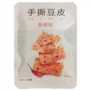 手撕豆皮（香辣味）散称