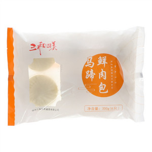 三和四美马蹄鲜肉包(速冻、熟制、无肉类、速冻面米食品)